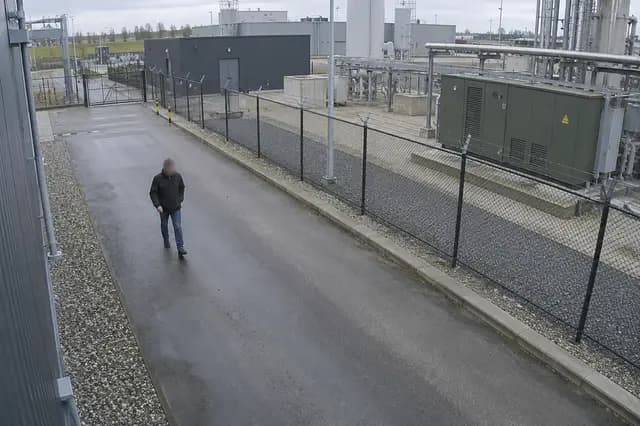Perimeter East security camera view